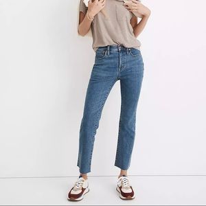 Madewell Raw Hem Cali-Demi Boot Size 24T